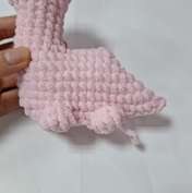 Brachiosaurus step photo: all four feet done