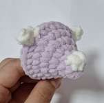 Triceratops step photo: all three horns done